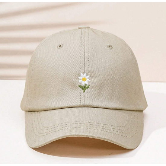 Embroidered Flower Baseball Cap Embroidered Flower Baseball Cap