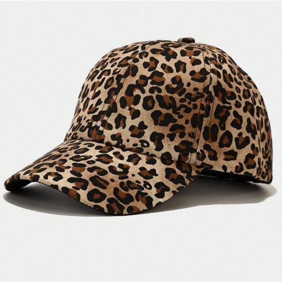 Leopard Printing Baseball Cap Leopard Printing Baseball Cap