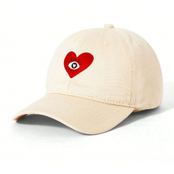 Heart Print Pattern Women's Baseball Cap