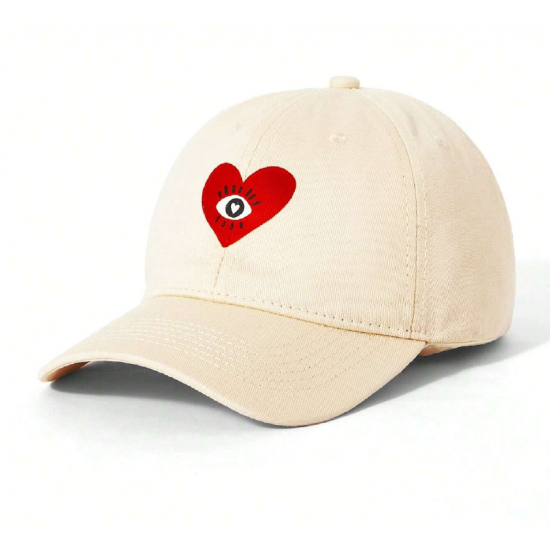 Heart Print Pattern Women's Baseball Cap Heart Print Pattern Women's Baseball Cap
