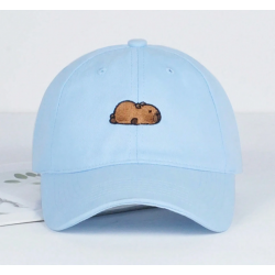 Capybara Embroidery Baseball Cap