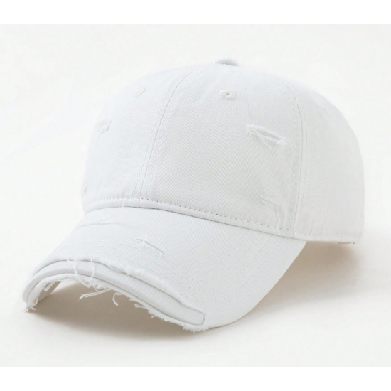 Distressed Washed Baseball Cap Distressed Washed Baseball Cap